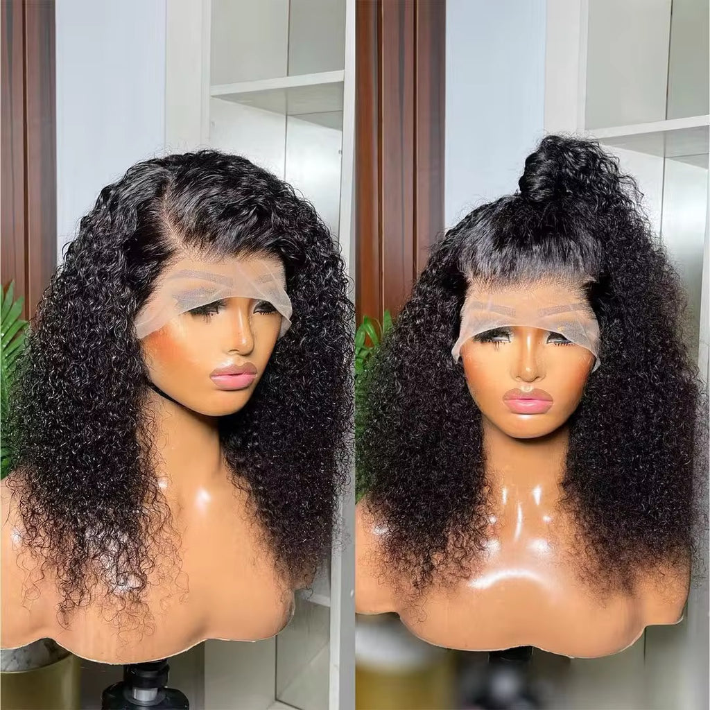 13×4 HD Lace Glueless Body Wave Wig – 100% Human Hair, 180% Density, Pre-Plucked, Ready to Wear