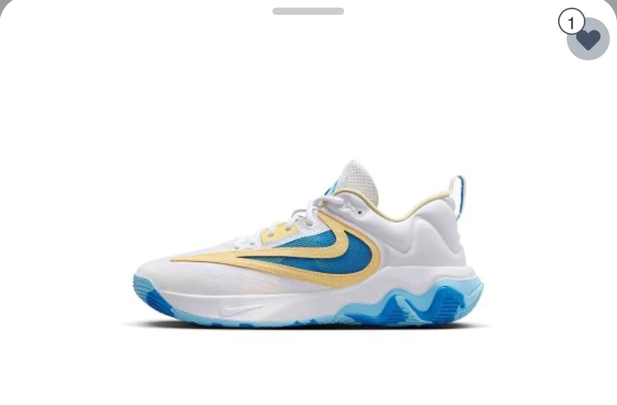 Nike Giannis Immortality 3 Basketball Shoes - White/Photo Blue/Laser Orange  9.5 men’s