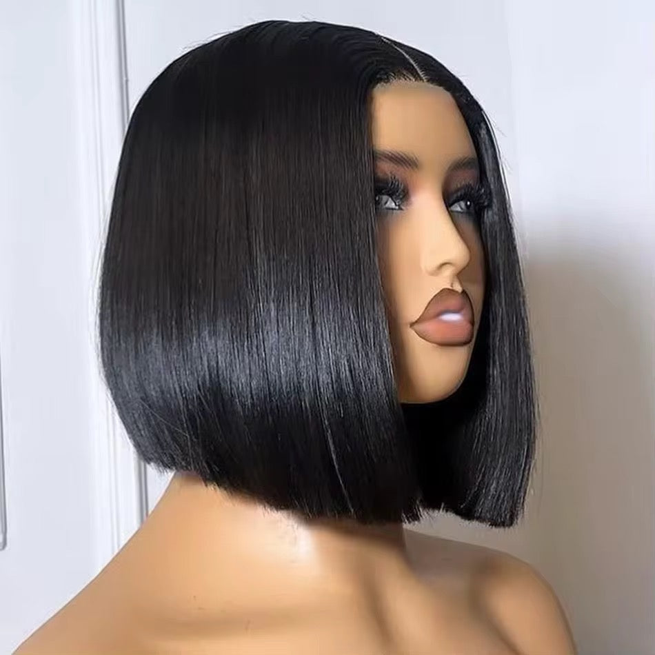 13×4 HD Lace Glueless Body Wave Wig – 100% Human Hair, 180% Density, Pre-Plucked, Ready to Wear