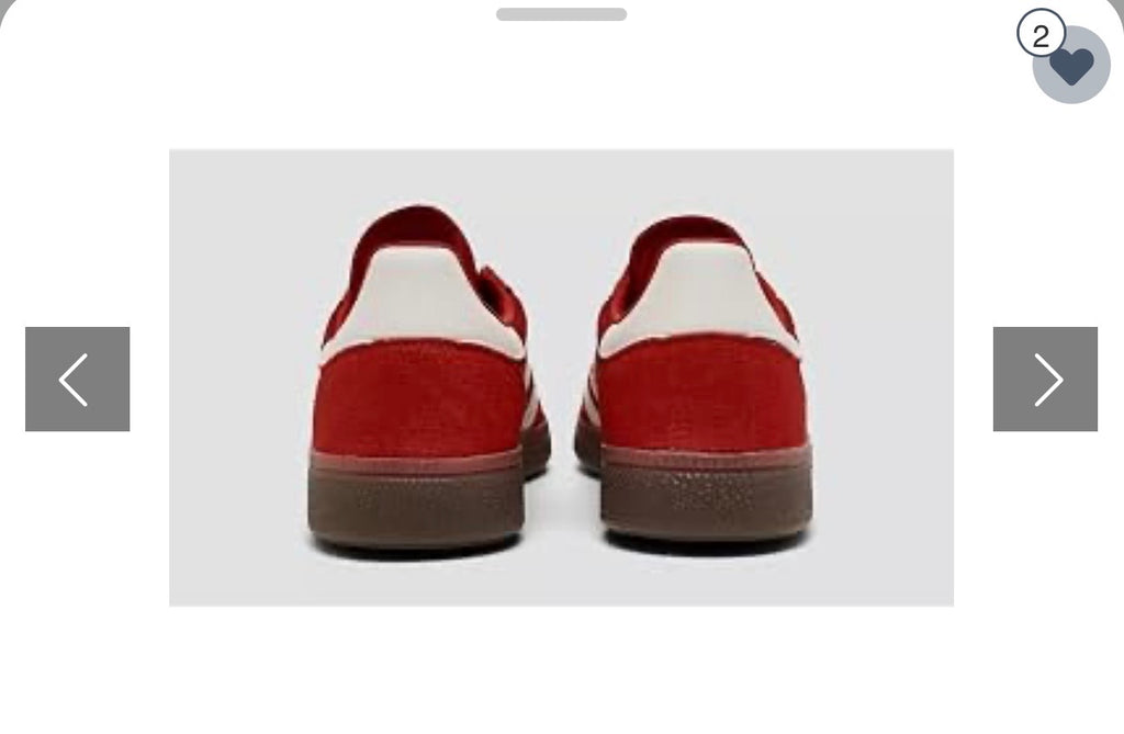 Adidas Originals Handball Spezial - Scarlet Cloud White W (JR5008