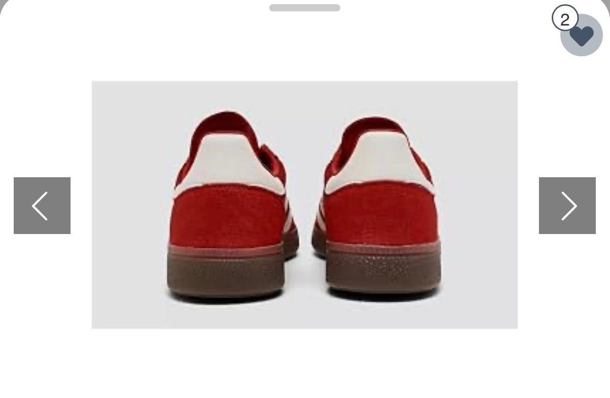 Adidas Originals Handball Spezial - Scarlet Cloud White W (JR5008