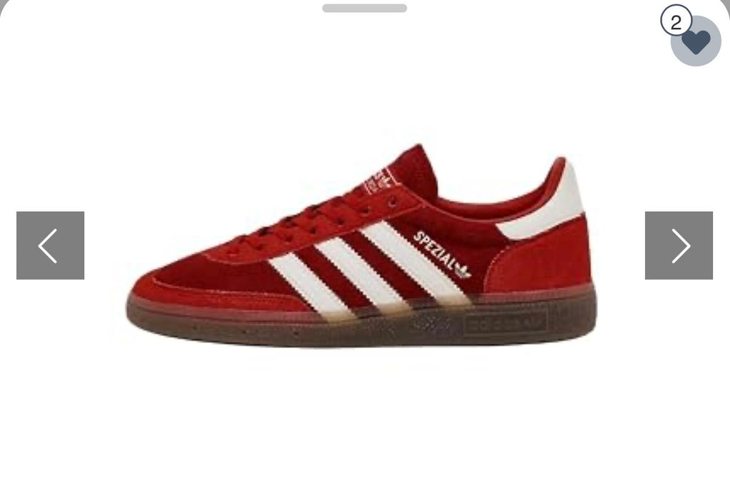 Adidas Originals Handball Spezial - Scarlet Cloud White W (JR5008