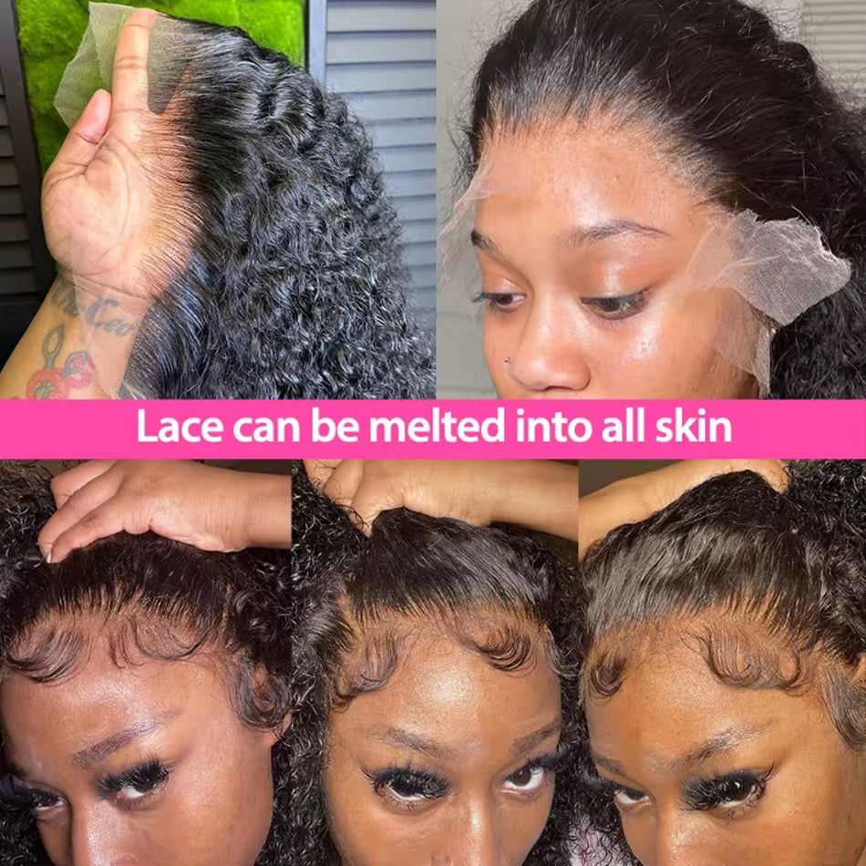 13×4 HD Lace Glueless Body Wave Wig – 100% Human Hair, 180% Density, Pre-Plucked, Ready to Wear