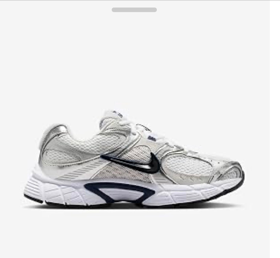 Nike V2K Run Shoes - Summit White/Metallic Silver/Black